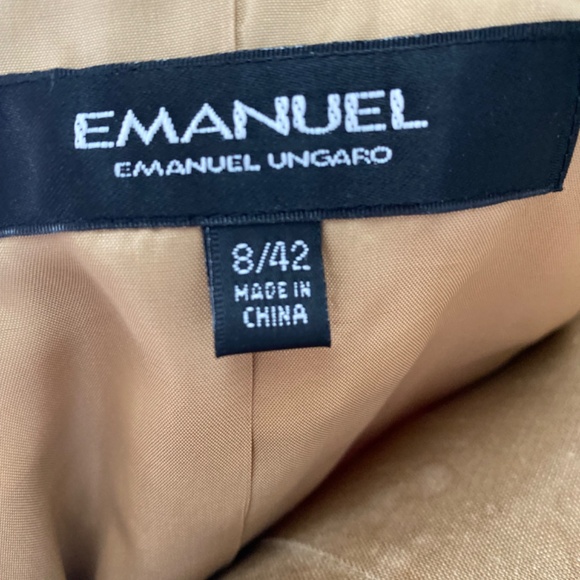 Designer Vintage Emanuel Jacket - Picture 2 of 2